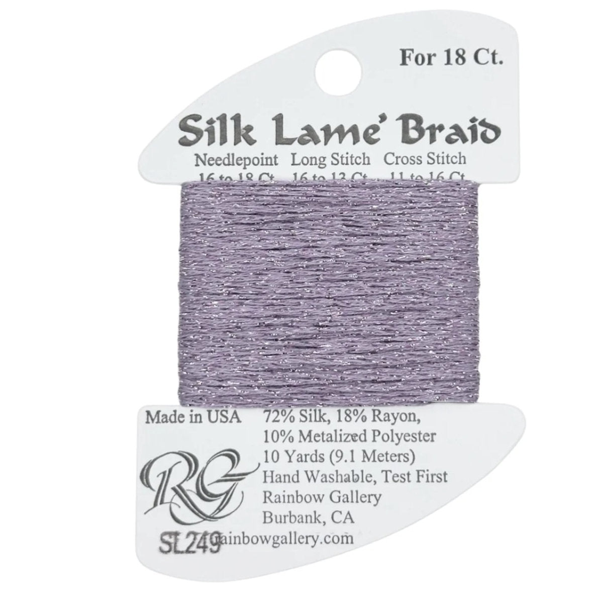 Silk Lame 18 - SL249 Pale Mauve