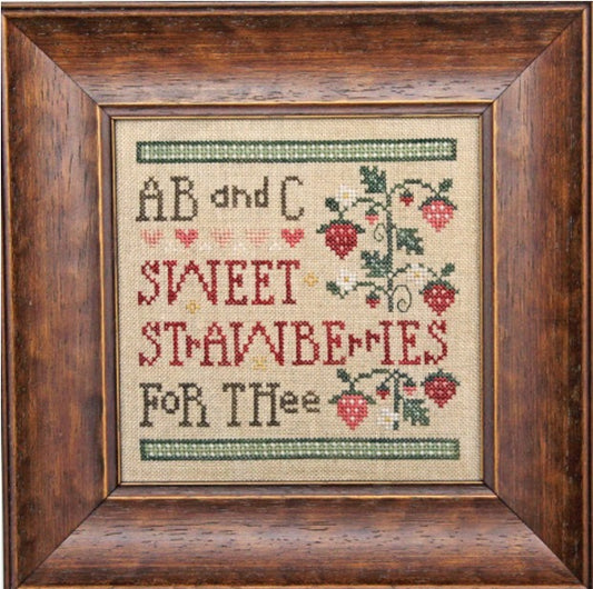Sweet Strawberries, Heart in Hand