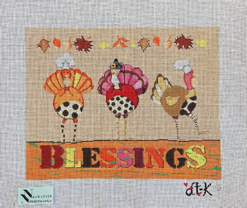 Tapestry Fair DTK-1 Turkey Blessings