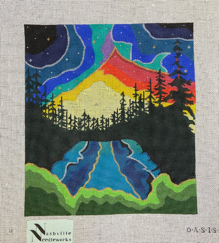 Oasis Needlepoint L4 Northern Lights