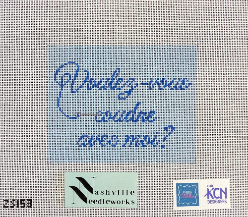 KCN Designs ZS153 Voulez Vous Coudre Avec Moi?