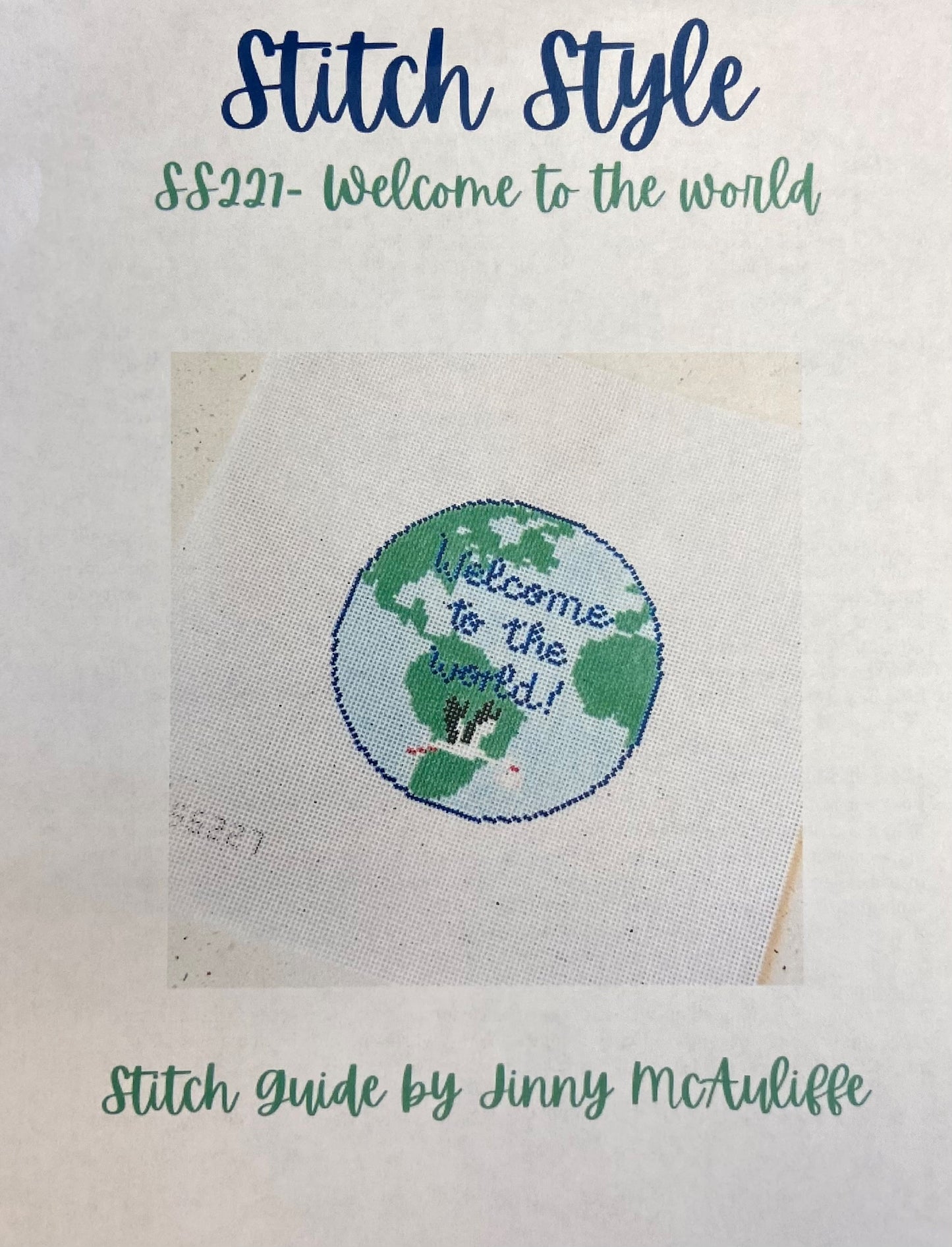 Stitch Style SS-227 Welcome to the World Ornament with Guide