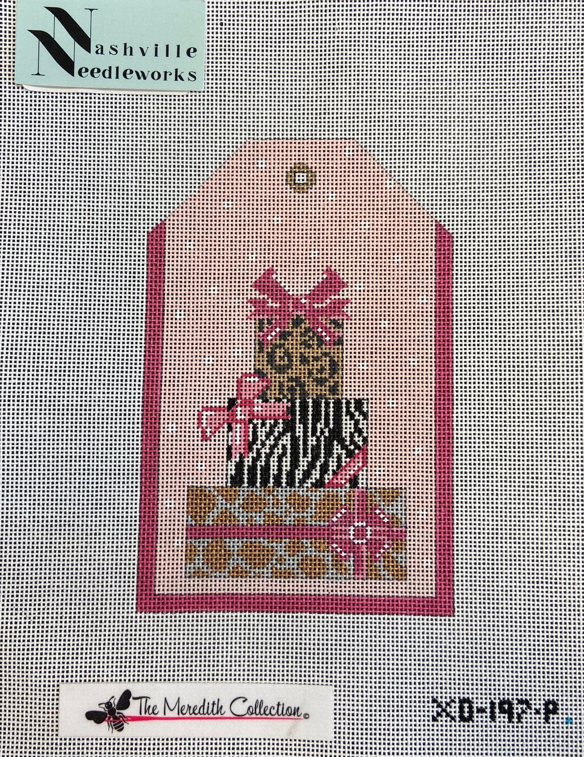 The Meredith Collection XO-197-P Gift Tag-Party Animal