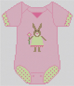 The Meredith Collection Baby Onesie Pink XO-183a