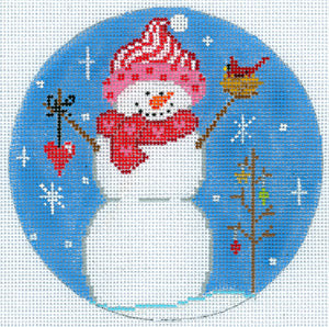The Meredith Collection Snowman with Cardinal XO - 186a