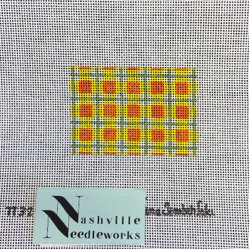 Tina Timberlake TT321 Luggage Tag Yellow Gingham