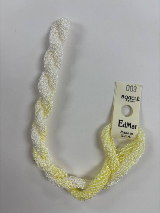 Bouclé - 003 Light Yellow & White