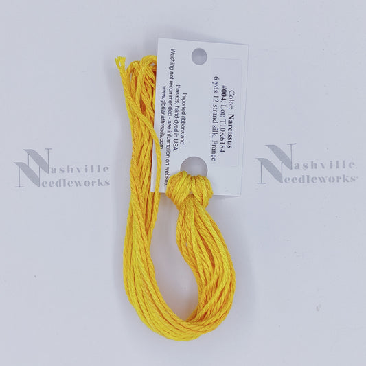 Gloriana 12-Ply Silk - 004 Narcissus