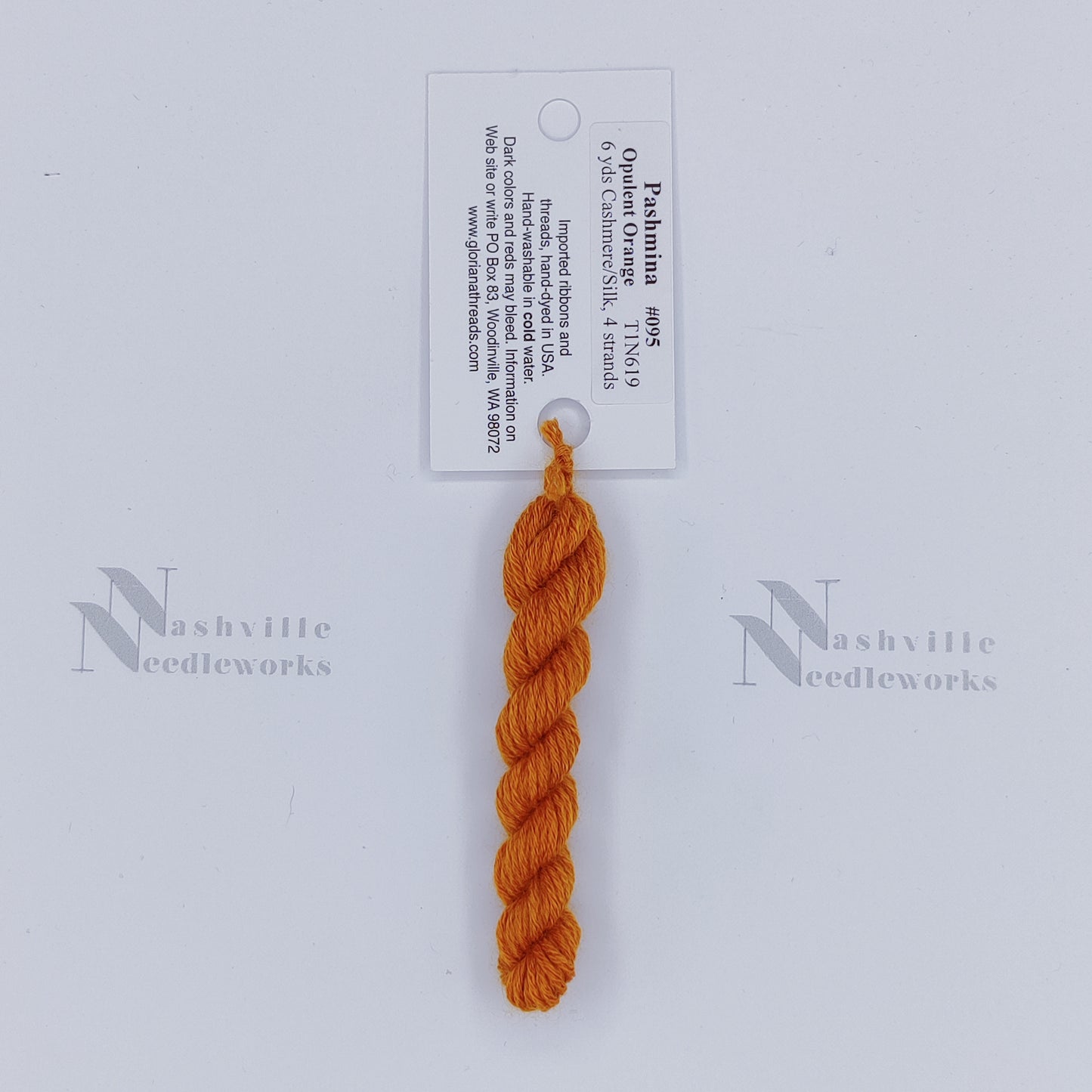 Pashmina - 0095  Opulent Orange