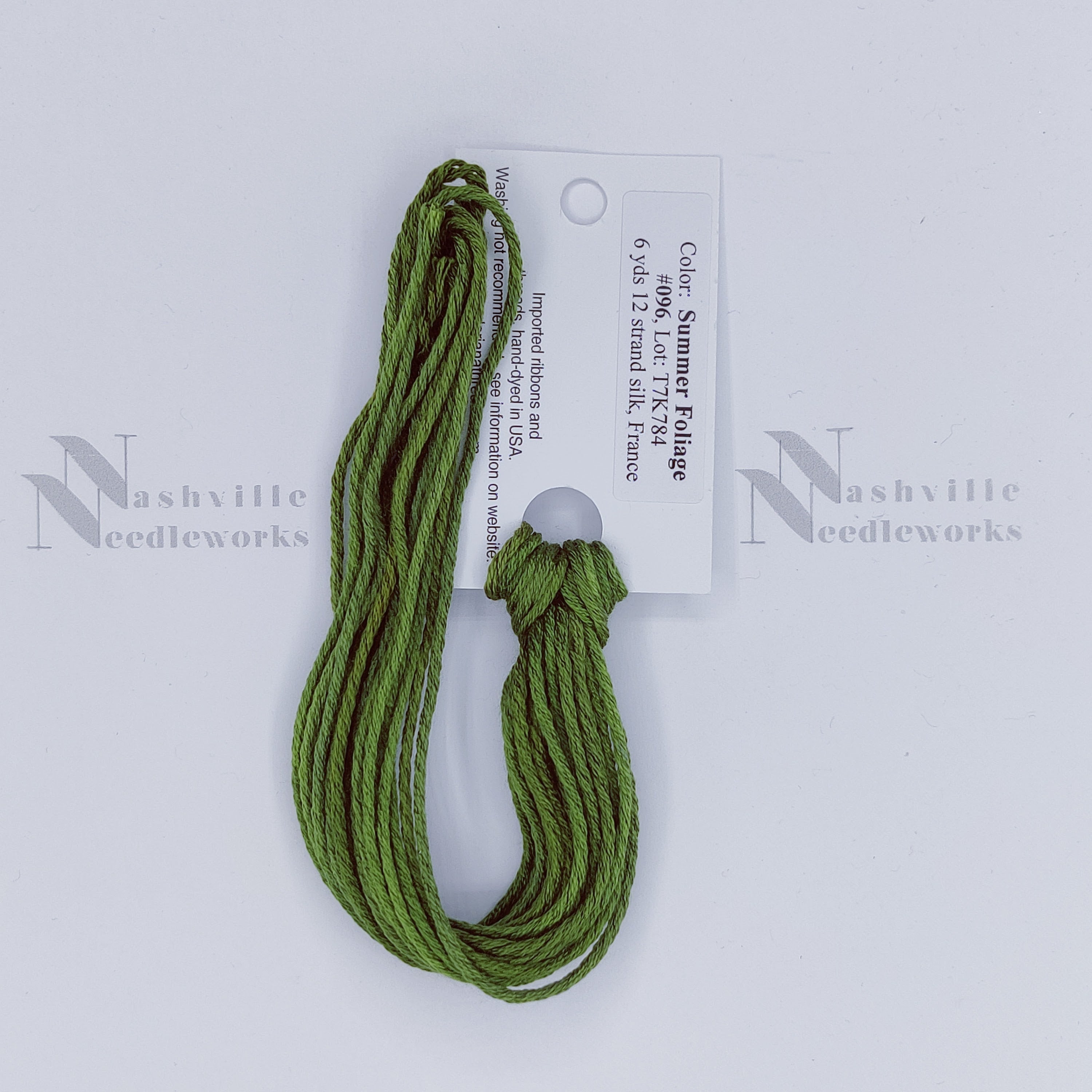 Gloriana 12-Ply Silk - 096 Summer Foliage – Nashville Needleworks