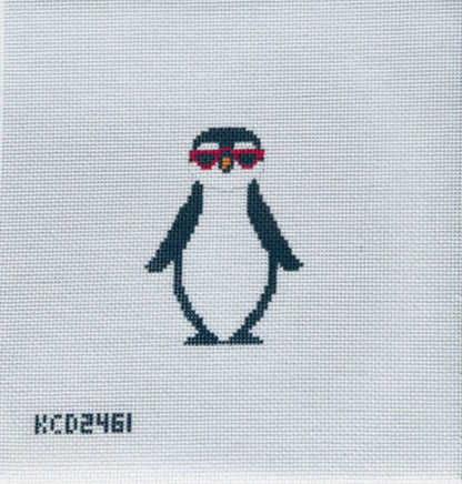 Penguin with Red Sunglasses