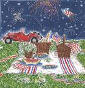 Cooper Oaks Designs Susan Wallace Barnes Summer Picnic SWB-1026