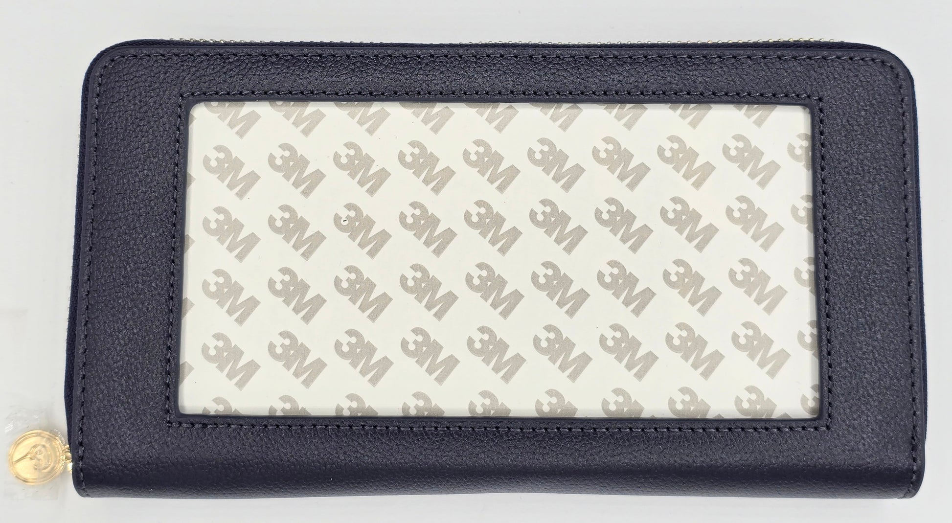 All in Wallet Navy & Cognac