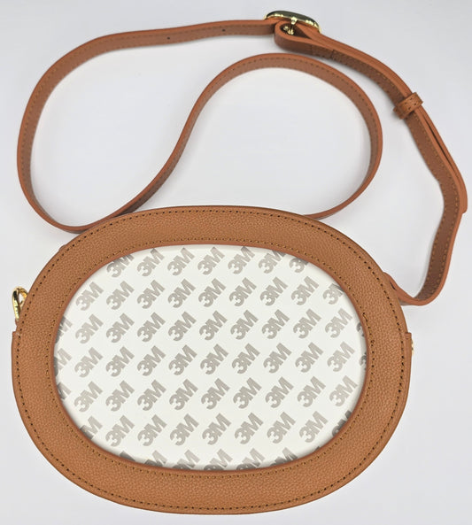 On the Go Oval Bag Brown