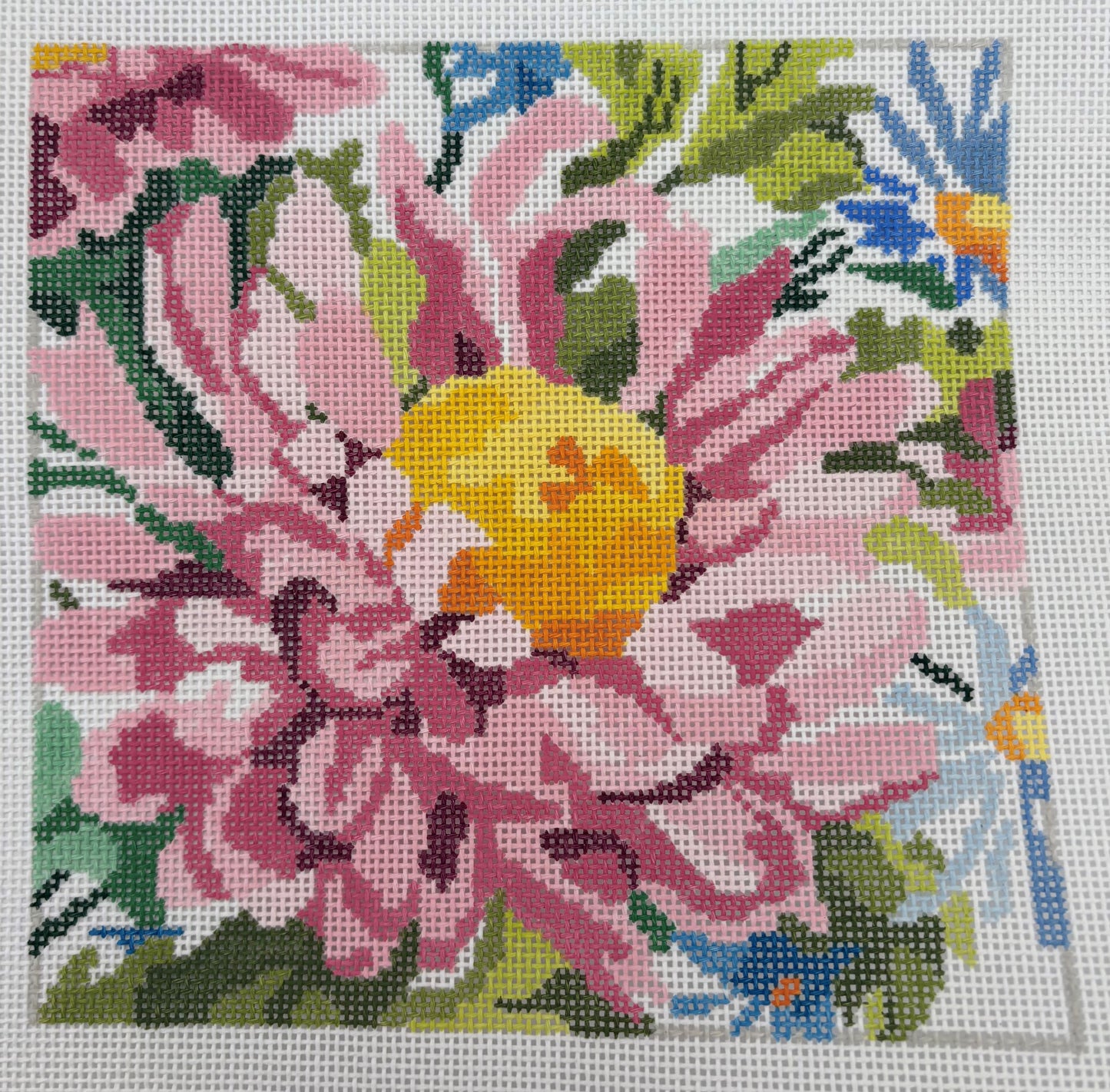 Assortment of Jean Smith Flower Canvases