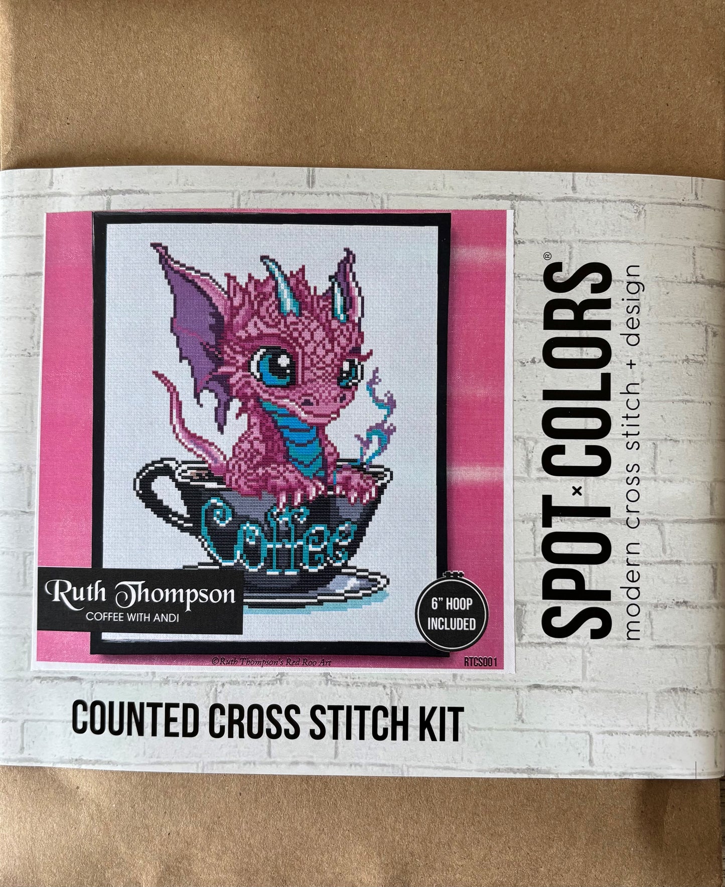 Spot Your Colors
Coffee with Andi
Cross stitch