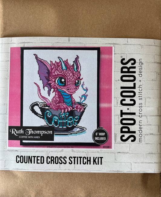 Spot Your Colors
Coffee with Andi
Cross stitch