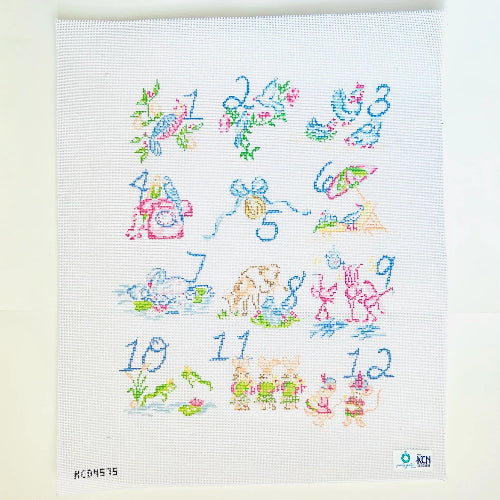 KCN Designs KCD4575 12 Days of Christmas