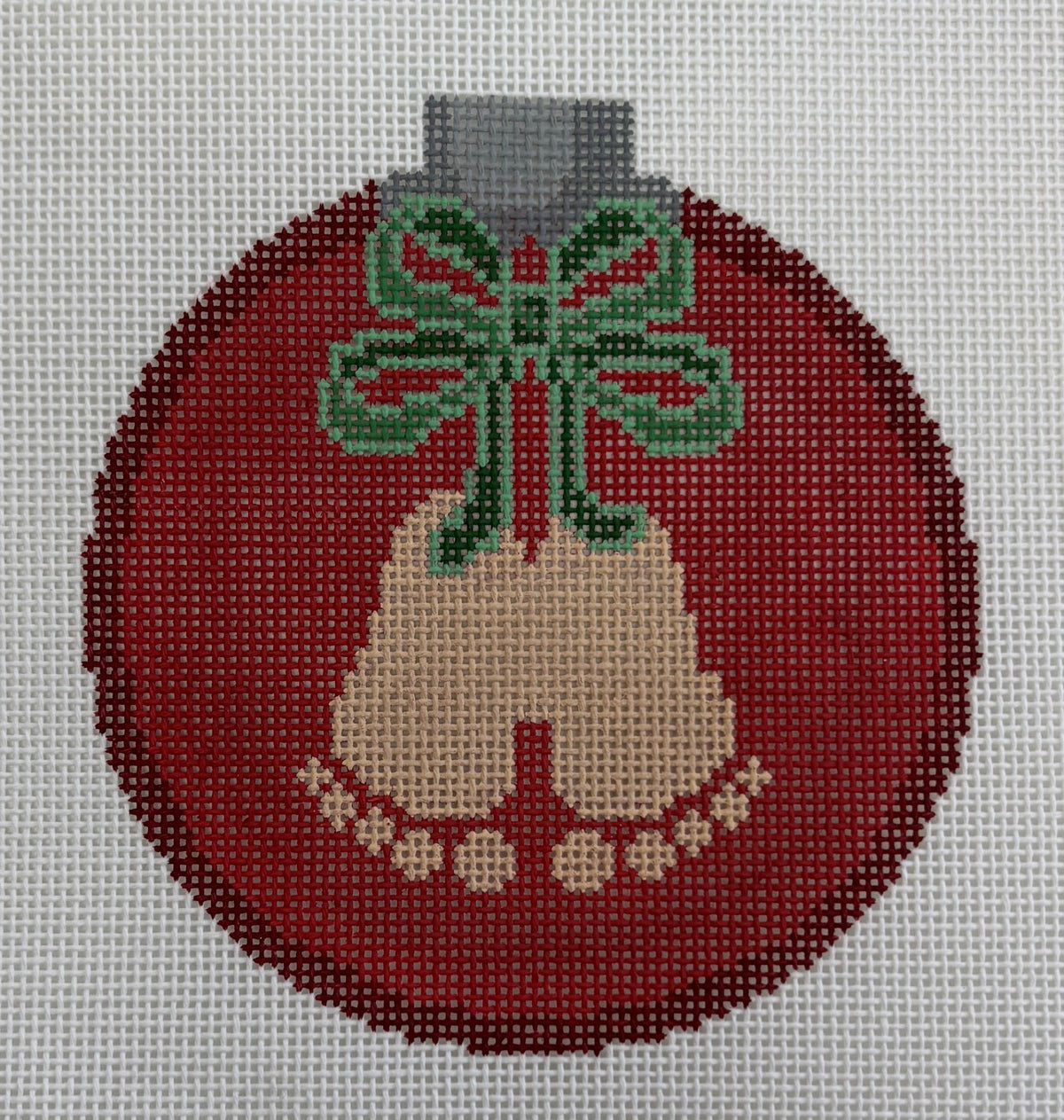 Red or Green Baby Feet Ornament