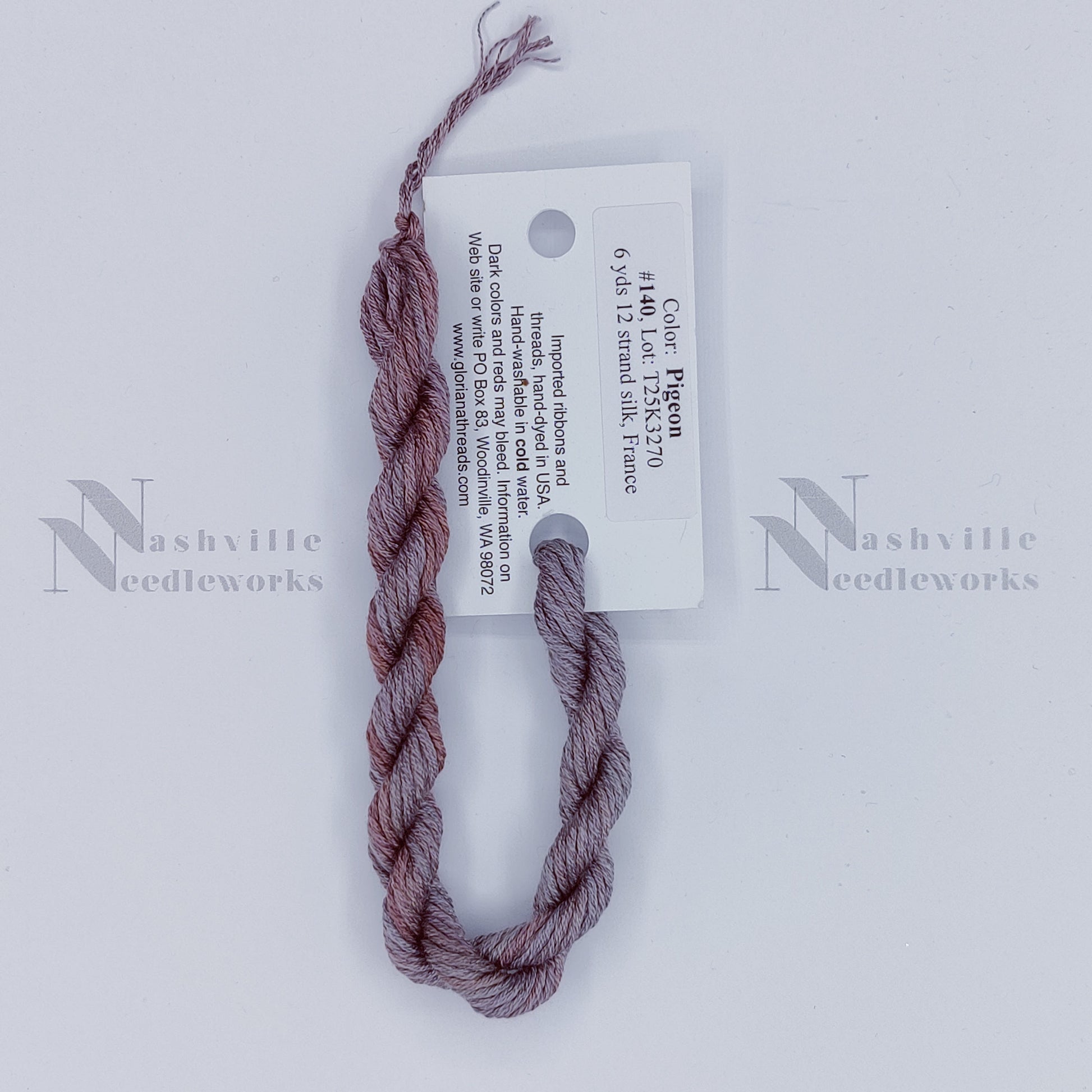 Gloriana 12-Ply Silk - 140 Pigeon
