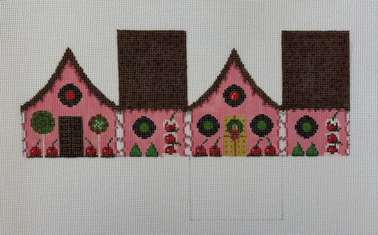 Susan Roberts Needlepoint Designs
Chocolate Sprinkles and Cherries 3D Gingerbread House
SR 5232