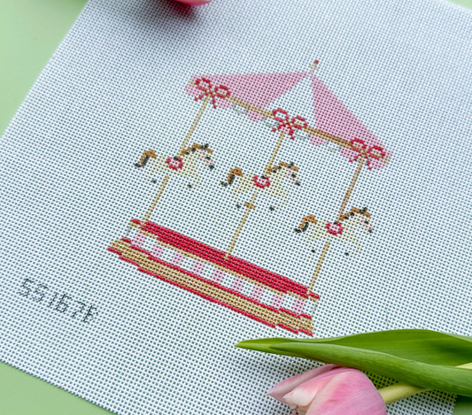 SS167B (TS) pink Baby Carousel