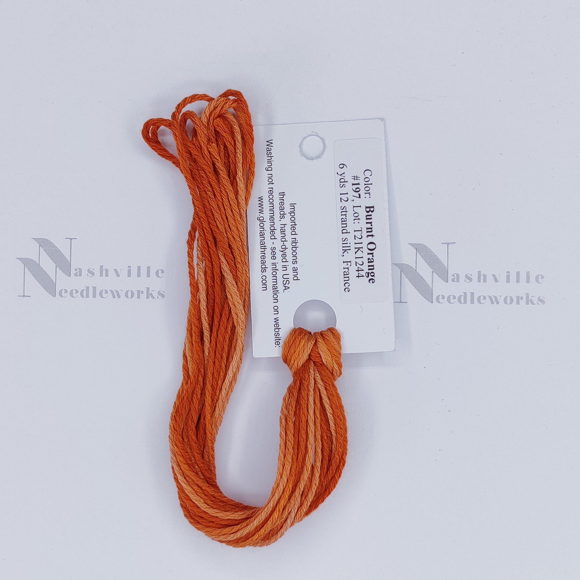 Gloriana 12-Ply Silk - 197 Burnt Orange