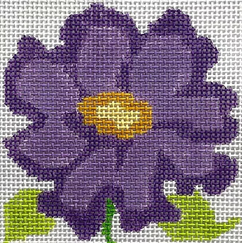 199A-4 (TS) Purple Belle Flower Coaster