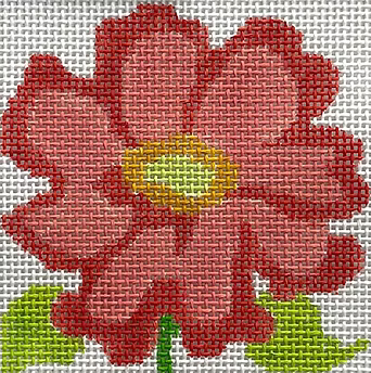 199A-6 (TS) Salmon Belle Flower Coaster