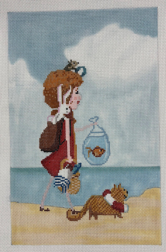 CBK
Maja Lindbergs
Girl and Fish in a bag
ML-PL010