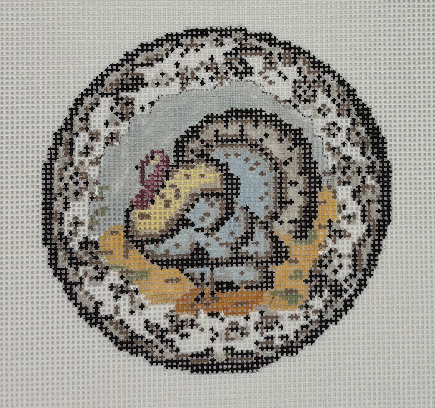 Transferware Plate