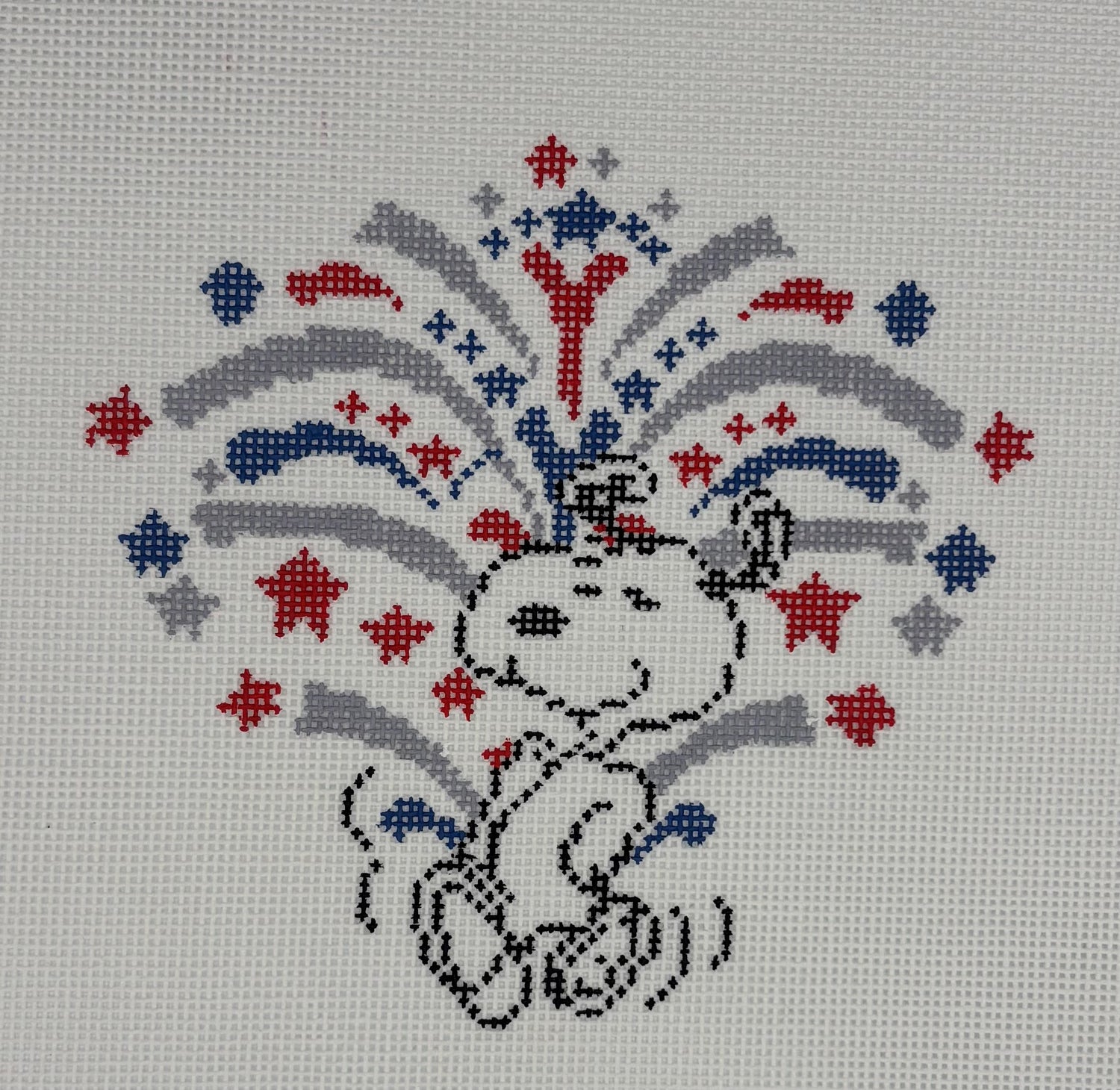 Officially Needlepoint
Peanuts Snoopy Patriotic Dance
Patriot 05