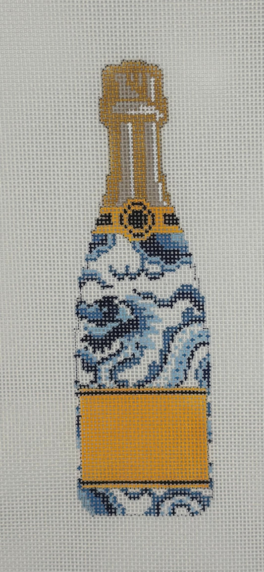 Blue Chinoiserie Champagne