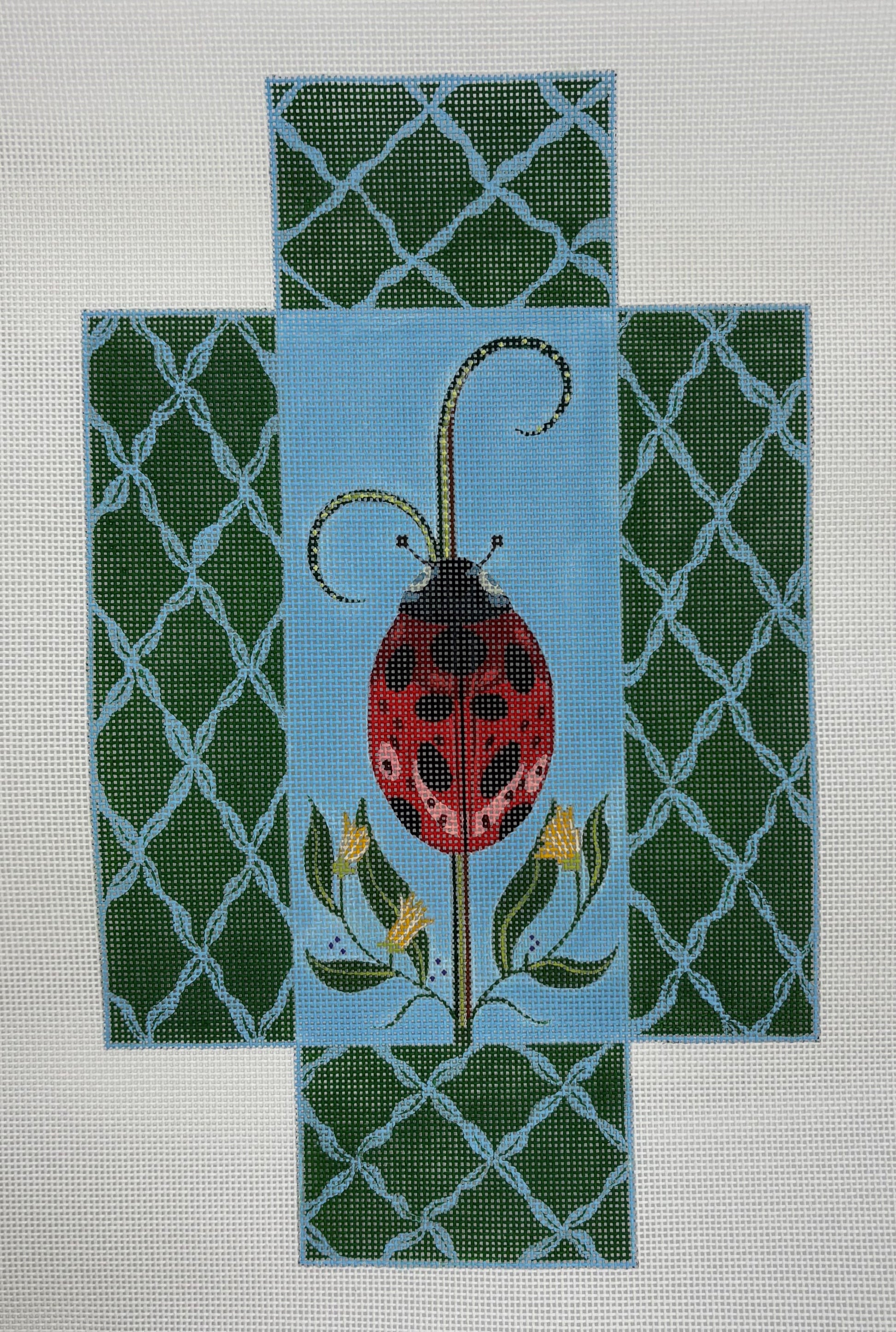 The Collection Designs
Lady Bug Blue Brick Cover
AT160