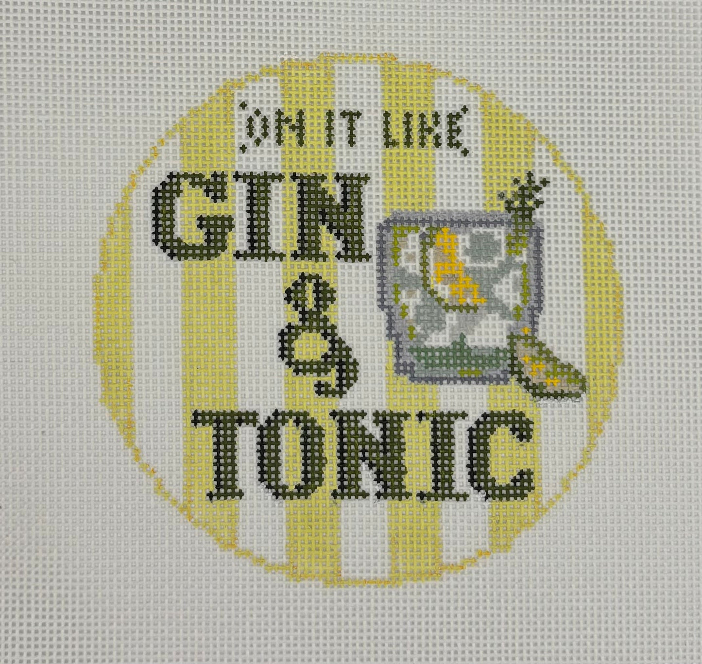 Gingham Stitchery
Happier Hour Coasters - Gin and Tonic
KDS-64