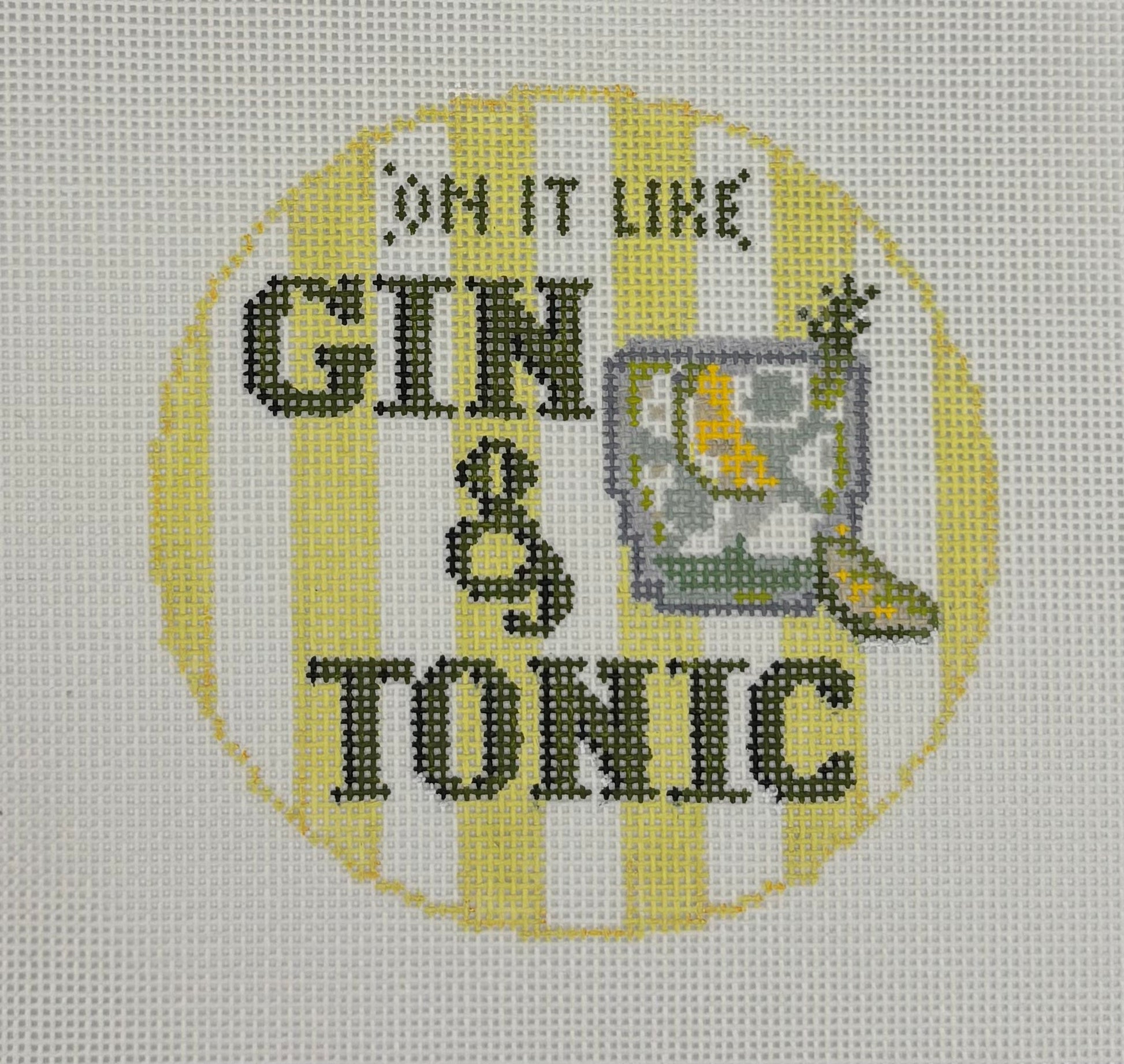 Gingham Stitchery
Happier Hour Coasters - Gin and Tonic
KDS-64