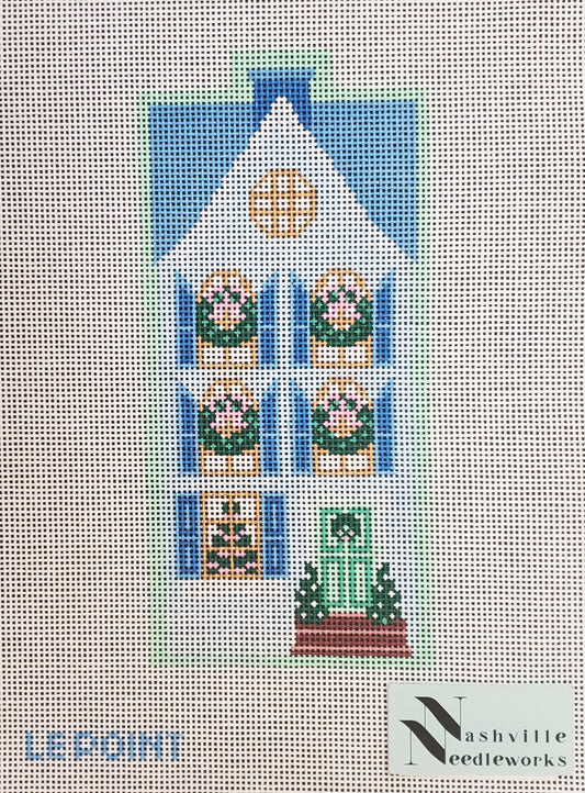 Village Blue Row House