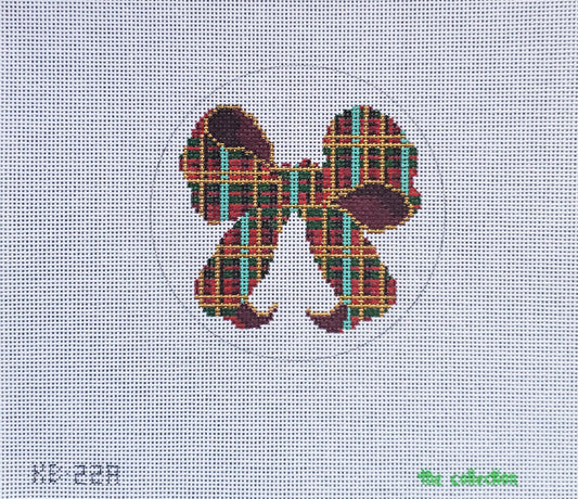 The Collection Designs KB-22a Mini Plaid Bow