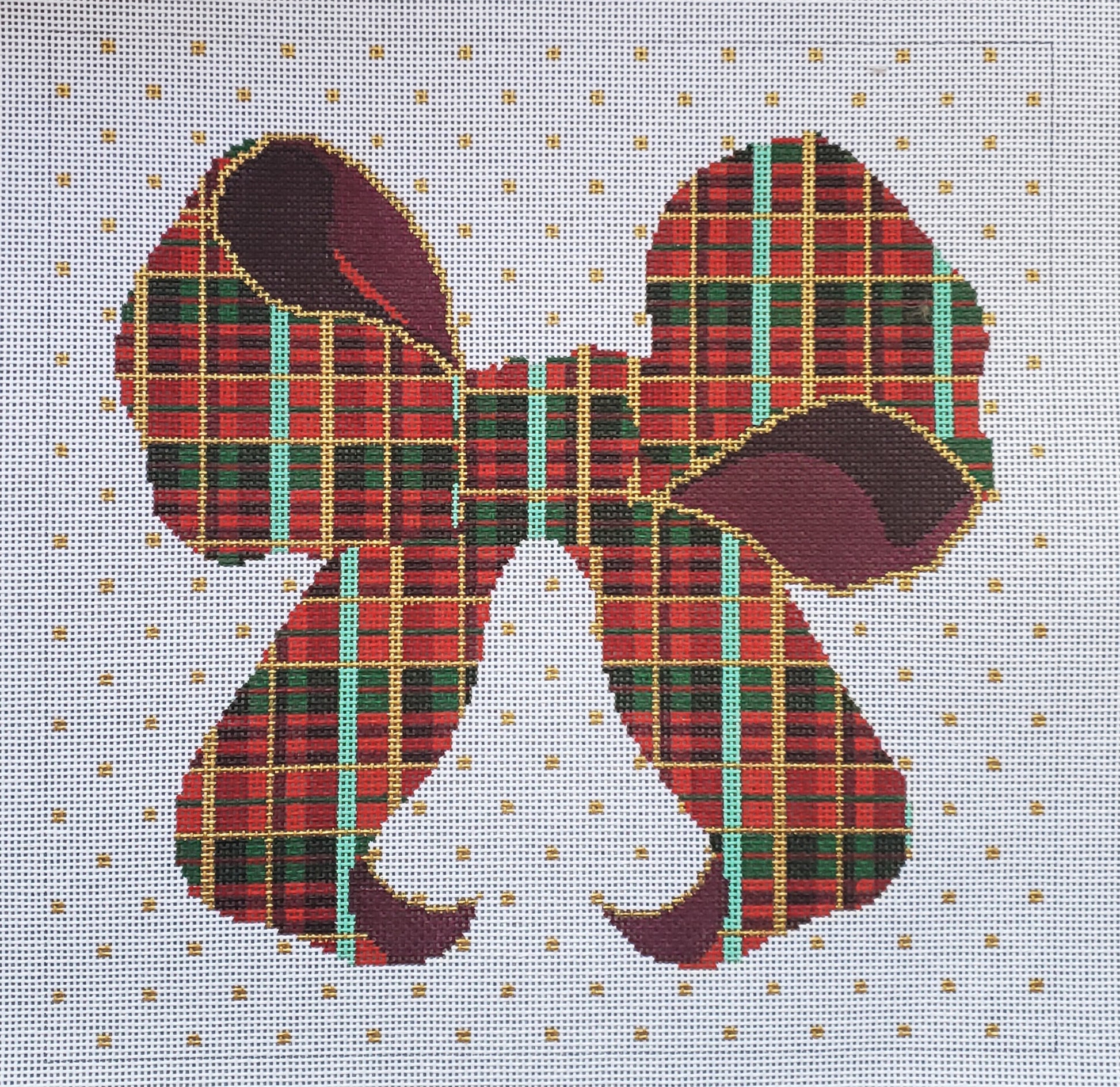 The Collection Designs KB-22 
Plaid Bow