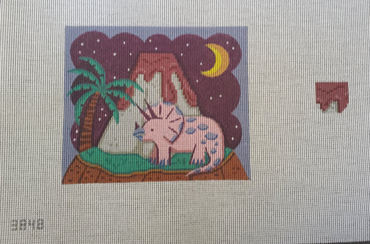 Alice Peterson 3848 Triceratops Tooth Fairy Pillow
