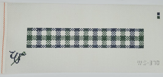 Wipstitch Needleworks Pimlico Navy Key Fob WS370