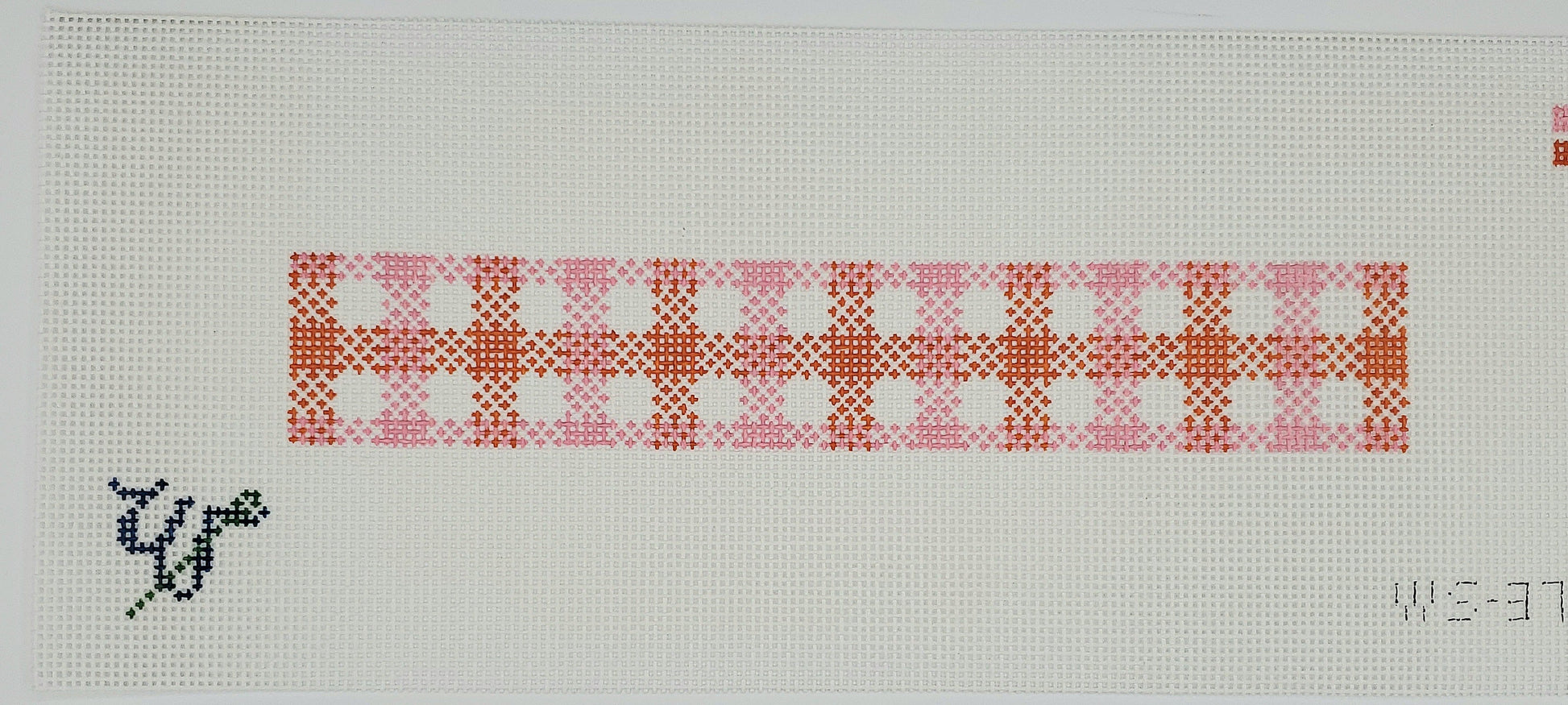 Wipstitch Needleworks Pimlico Pink Key Fob WS371