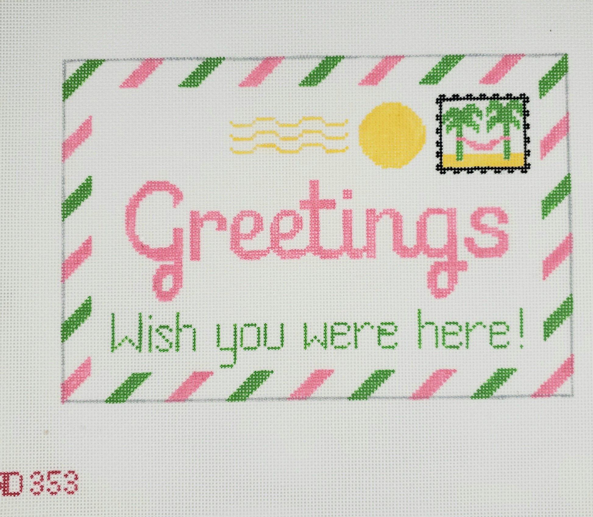 Rachel Donley Small Wish You Were Here Letter RD353