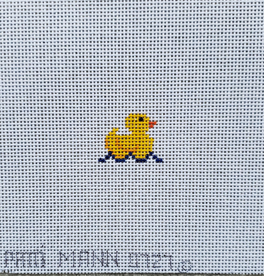 Patti Mann Needlepoint Rubber Ducky Mini 0727