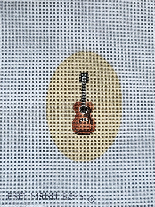 Patti Mann Needlepoint Acoustic Guitar Ornament 8256