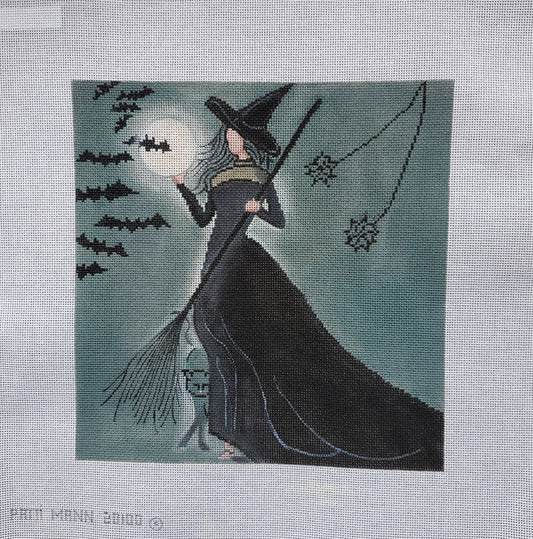 Patti Mann Needlepoint Sophisticated Witch 20100
