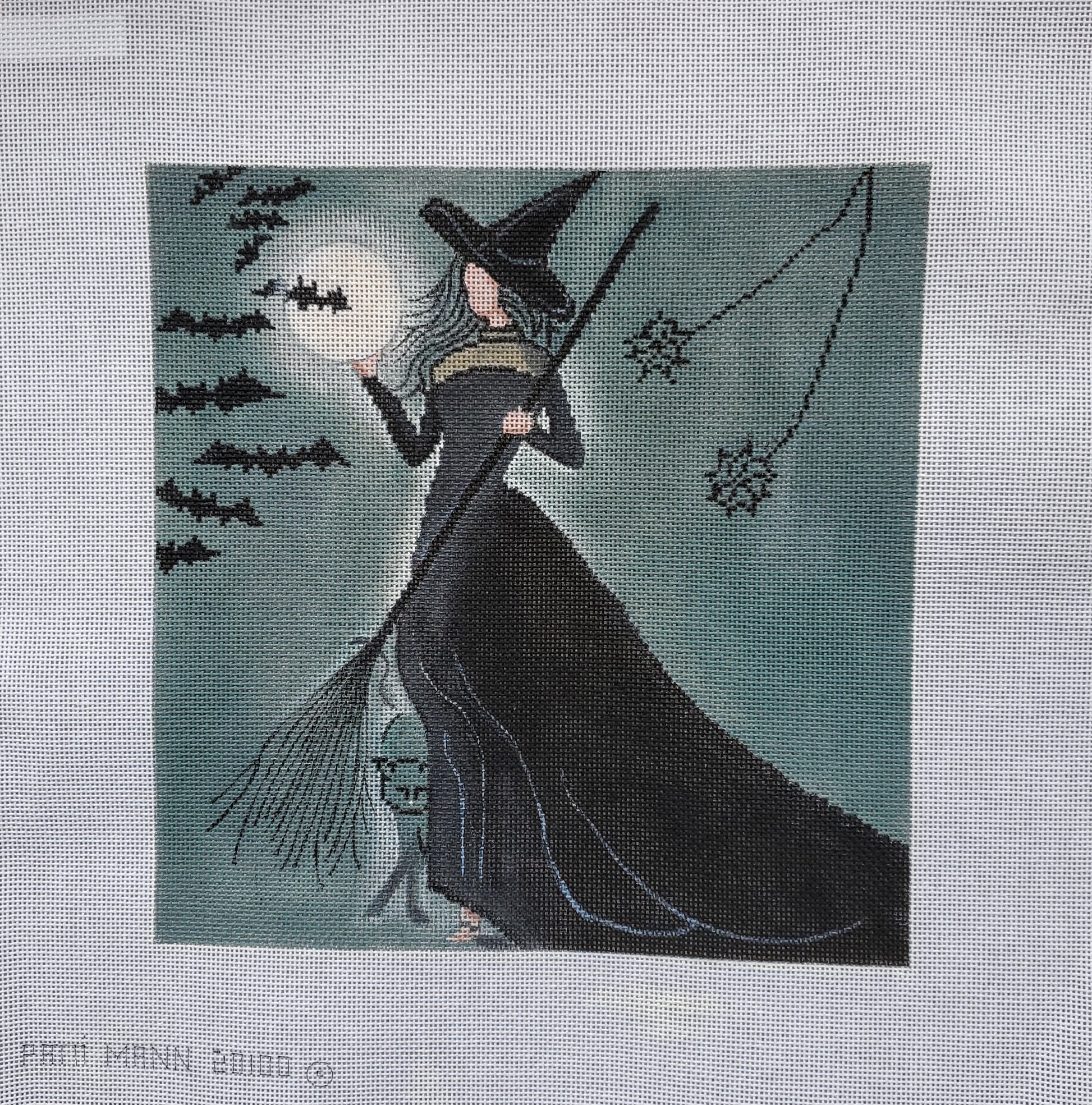 Patti Mann Needlepoint Sophisticated Witch 20100