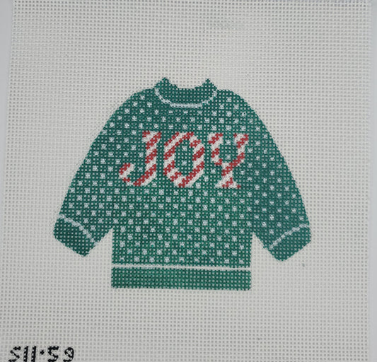 KCN Designs SI1-59 Candy Cane Joy Pullover