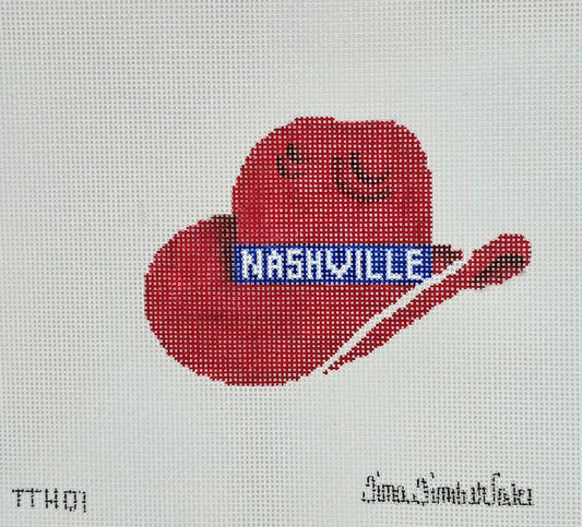 Tina Timberlake Red Nashville Cowboy Hat TTH01