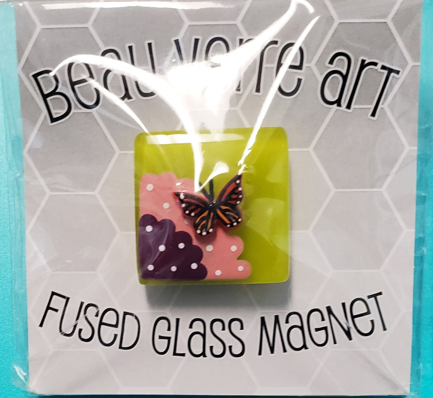 Glass Needle Minder monarch